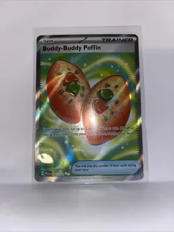 Buddy-Buddy Poffin 167/132 ME01: Mega Evolution - Pokemon Card - NM - Image 1