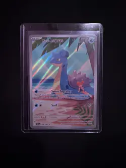 Pokemon TCG Misty's Lapras Holo Card 194/182 Sv10: Destined Rivals - Image 1