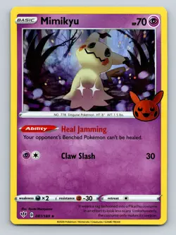 Mimikyu 081/189 - Trick or Trade Halloween Holo - Pokemon Card TCG - LP - Image 1