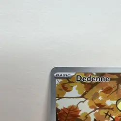 Pokemon Dedenne 093/088 POR Full Art Rare Holo Lightning Basic Card 2026 - Image 3
