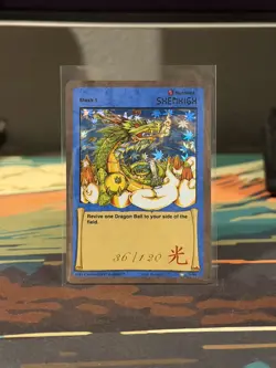 CannaBeast Hikari TCG Shenhigh Holo Card #71/86 36/120 Dragon Ball Z IL:Schwift - Image 1