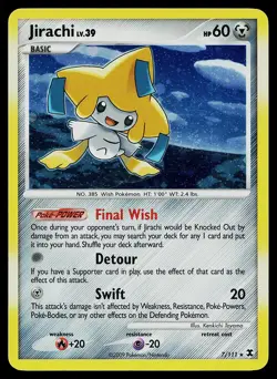 Pokemon Card Rising Rivals Jirachi 7/111 Rare Holo - Image 1