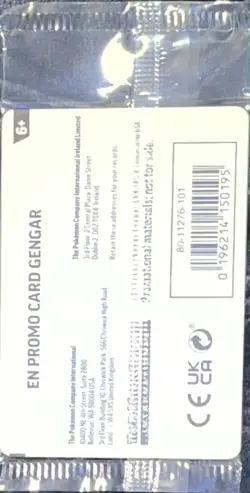 Pokemon Gengar GameStop Promo Holo Card 050/088 130 HP EN 2022 DOUBLE SWIRL 🌀🌀 - Image 4