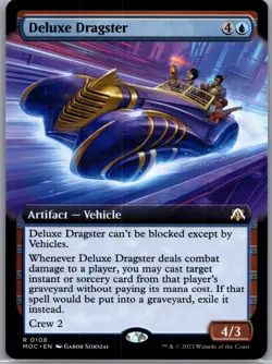 Deluxe Dragster (Extended Art) R Commander: March of the Machine 108 NM Normal - Image 1