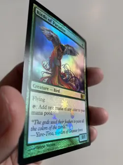 Birds Of Paradise *FOIL PROMO* BAB M11 MTG MT/NM EDH Commander Therese Nielsen - Image 5