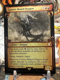 MTG | Cavern-Hoard Dragon (Showcase Scroll) ✨FOIL✨LOTR Special Edition - Image 1