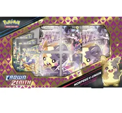 Pokemon Crown Zenith Morpeko V-Union Premium Playmat Collection Sealed - Image 2