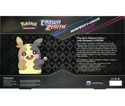 Pokemon Crown Zenith Morpeko V-Union Premium Playmat Collection Sealed - Image 3