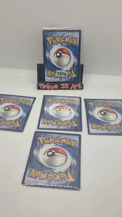 heinz pikachu Pokemon card x5 ( Fan Art) Crd1975 - Image 2