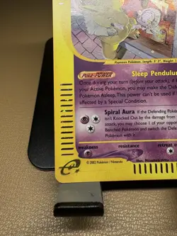 Hypno Aquapolis Holo Pokemon TCG H12/H32 Vintage WOTC LP - Image 4