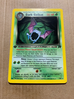 1st Edition Dark Golbat 7/82 Team Rocket - Holo Pokemon Card - NM/Mint - Image 2