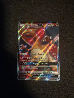 Pokemon TCG Charizard GX SM60-SM Promos Black Star Promo Holo Full Art - Image 1