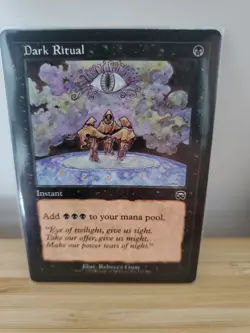 MTG ~ Dark Ritual ~ Moderate Play ~ Ships NOW! - Image 1