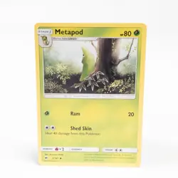 Metapod 2/147 Pokemon SM - Burning Shadows Uncommon NM - Image 1