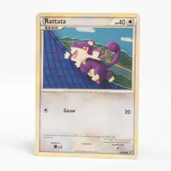 Rattata 64/90 Pokemon Undaunted Common NM - Image 1