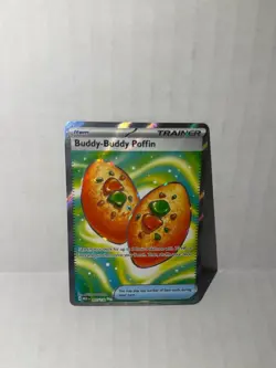 Pokemon TCG Rare Candy Buddy Poffin 167/132 Trainer Mega EVO - Image 1