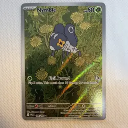 Nymble 96/094 Illustration Rare Pokemon TCG ME02: Phantasmal Flames NM - Image 3