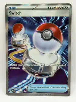 Switch 123/94 Phantasmal Flames NM Ultra Rare Holo Pokemon TCG - Image 1