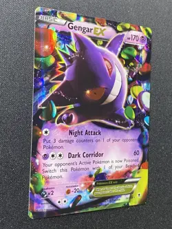 Pokemon TCG Gengar EX 34/119 Ultra Rare Holo XY Phantom Forces NM - Image 4