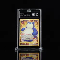 2021 Pokemon SWSH Chilling Reign Secret #224 FA Snorlax TAG 10 GEM MINT - Image 1