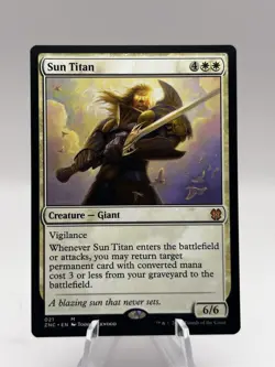 Sun Titan 021 Commander Zendikar Rising ZNC MTG NM - Image 1