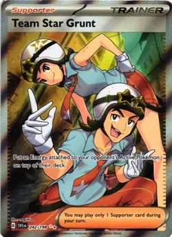 Pokemon TCG - Team Star Grunt 242/198 SV01: Scarlet & Violet Base Set - NM - Image 1