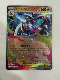 Mega Charizard X Ex 029 & Mega Charizard Y Ex 030 Black Star Promo Pokemon - Image 4