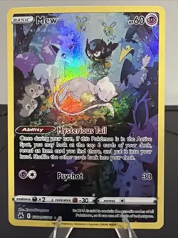 2023 Pokemon Sword & Shield Crown Zenith Galarian Gallery Mew #GG10/GG70 - Image 1