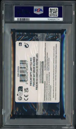 Pokemon Pikachu with Grey Felt hat Van Gogh 085 Graded Sealed Promo PSA 10 - Image 3