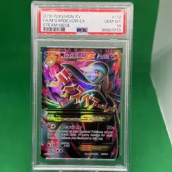 2016 POKEMON XY STEAM SIEGE #112 FULL ART/M GARDEVOIR EX PSA 10 - Image 1