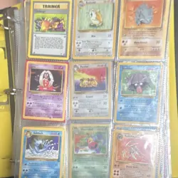 Pokemon Base Set, EX, GX 1st Edition Binder Lot - Signed Fearow - Image 1