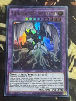 Yugioh: Elemental HERO Neos Kluger - GFP2-EN003 - Ultra Rare - 1st Edition - NM - Image 1