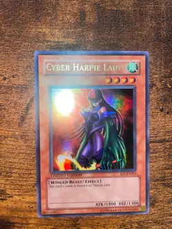 Cyber Harpie Lady - SP1-EN001 - Limited Edition - Ultra Rare - VLP - Image 3
