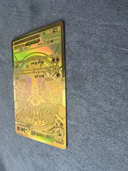 Mega Lucario ex 188/132 Gold Hyper Rare Pokemon Mega Evolution TCG - Image 4