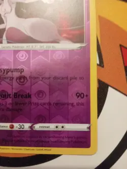 Pokemon TCG Mewtwo Crown Zenith 059/159 Reverse Holo Rare LP. - Image 2
