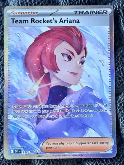 Team Rocket's Ariana SIR 237/182 (NM) - SV10: Destined Rivals - Pokemon TCG - Image 1