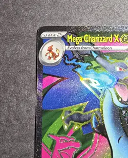 Mega Charizard X ex 109/094 Me02: Phantasmal Flames Holo NM/M - Image 3