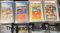 GRADED CHARIZARD POKEMON CARD / Authentic Near Mint or Higher + FREE SHIPPING - Image 2