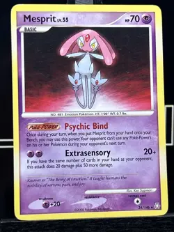 Mesprit 34/146 Legends Awakened Regular Rare Pokemon Card - Image 3