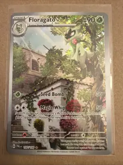 Floragato 197/193 - Pokemon Paldea Evolved Illustration Rare Card - LP - Image 1