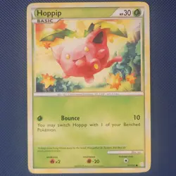 Hoppip 67/123 - Heartgold Soulsilver - Common Pokemon Card - NM - Image 1