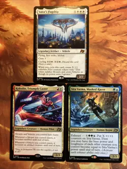 MTG 3 x Legendary Card Lot (1 x Mythic & 2 x Rare) Aetherdrift Near-Mint!! - Image 1