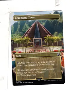 MTG SkeenAB Command Tower BORDERLESS from REX. NM. - Image 1