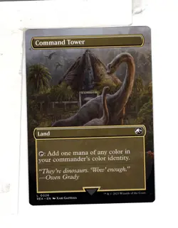 MTG SkeenAB Command Tower BORDERLESS from REX. NM. - Image 2