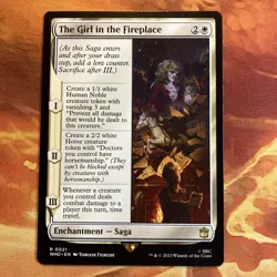MTG The Girl in the Fireplace Universes Beyond: Doctor Who Near-Mint Rare!! - Image 1