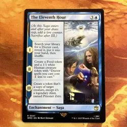 MTG The Eleventh Hour Universes Beyond: Doctor Who Near-Mint Rare!! - Image 1