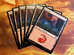 MTG 6 x Mountain (0284) Outlaws of Thunder Junction Near-Mint Basic Land!! - Image 1