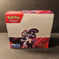 Pokemon Destined Rivals Booster Box Only No Packs 2025 Scarlet & Violet Display - Image 1