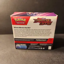Pokemon Destined Rivals Booster Box Only No Packs 2025 Scarlet & Violet Display - Image 4