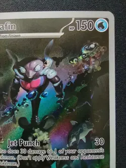 Pokemon TCG Palafin Holo Illustration Rare Full Art S&V Paldean Fates 225/091 NM - Image 3